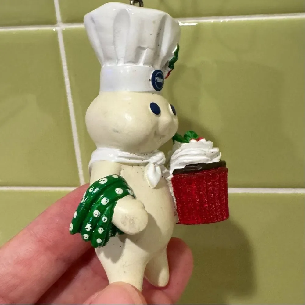 Danbury Mint The Pillsbury Doughboy Glitter Ornament - No Box